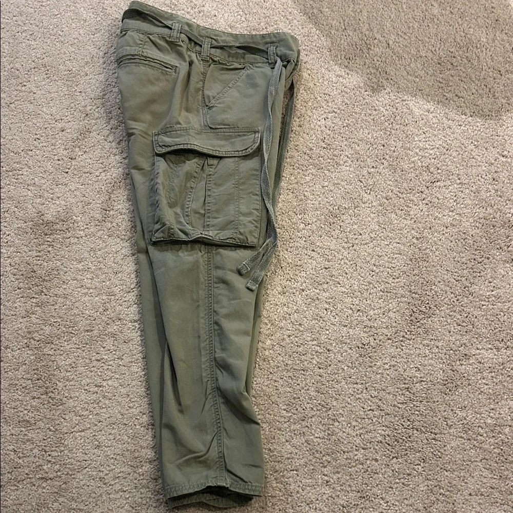 Free People Olive Green Pants - Picture 6 of 11